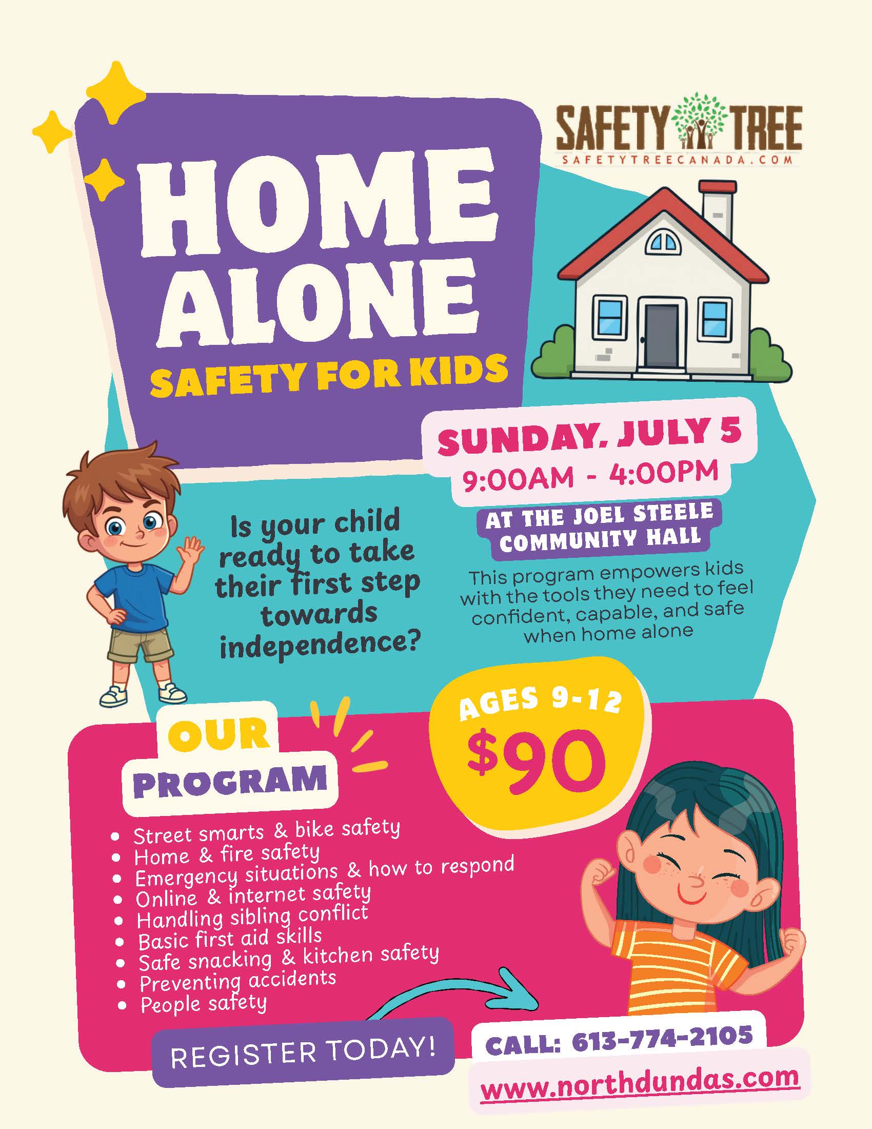 Kids Course Home Alone Poster