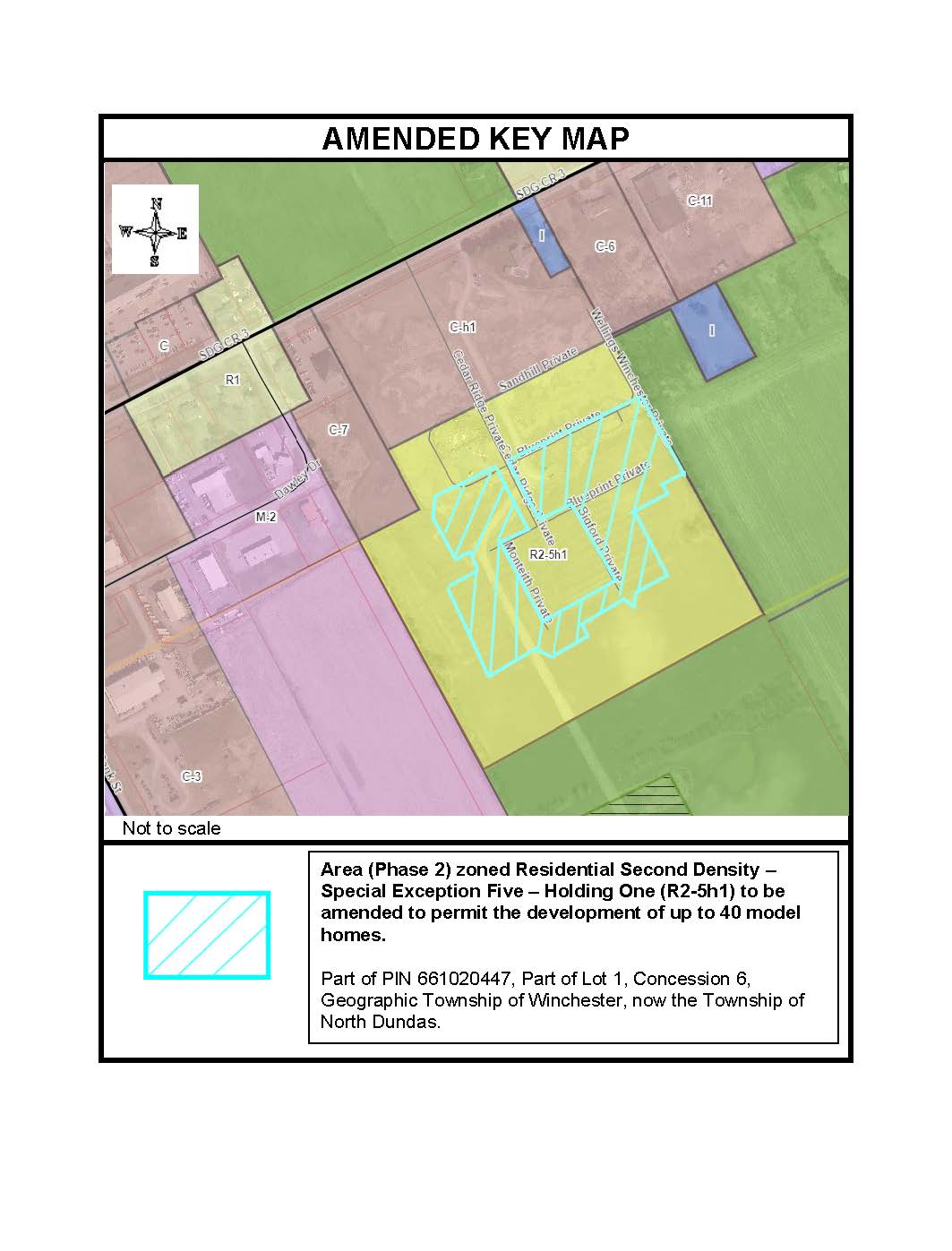 Map of Notice to amend holding zone from zoning by-law 12-93.jpg