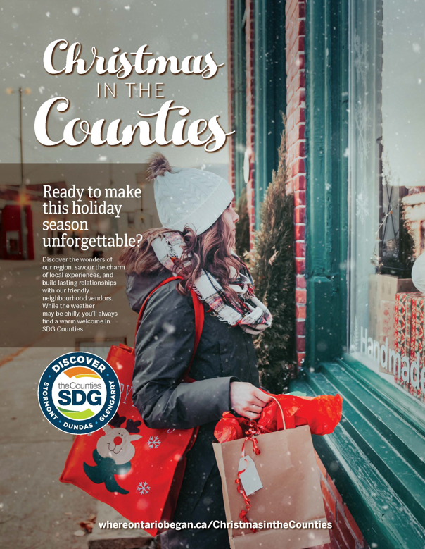 Holiday shopping cover page