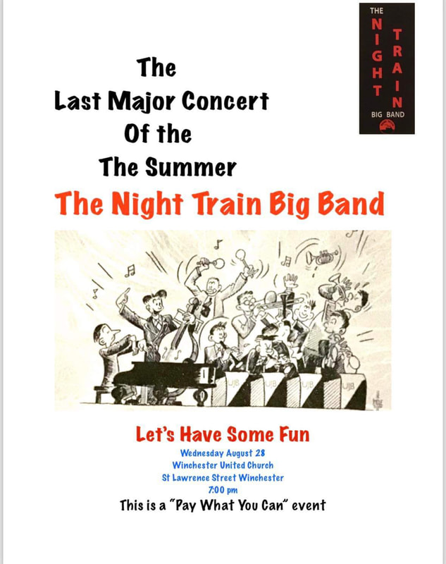 The Night Train Big Band Concert Poster