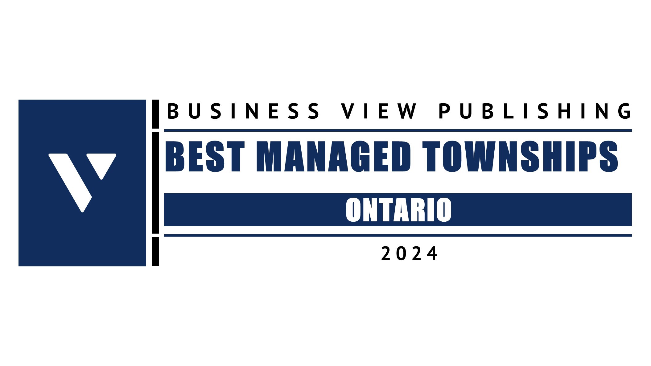 Business View Best Managed Townships 2024 Logo