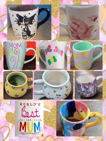 Kid-Drawn Mother's Day Mom Mugs - Our Kid Things